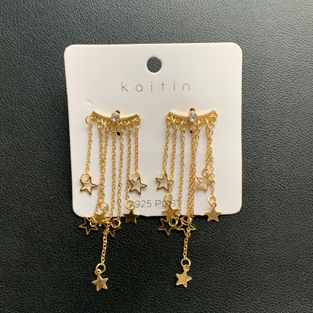 Golden earrings